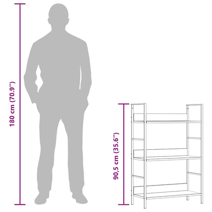 Shelf Cabinet White Engineered wood, steel Medium Bookshelf