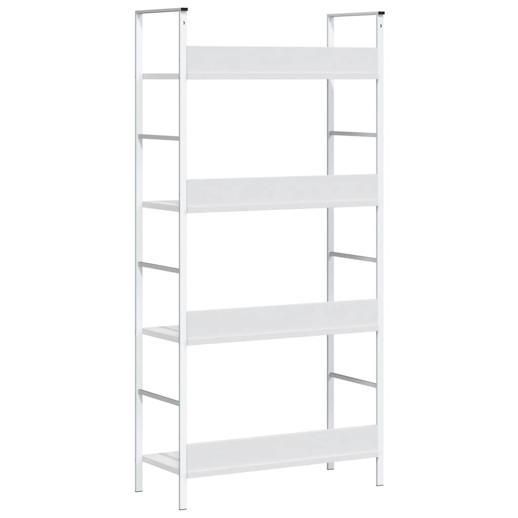 Shelf Cabinet White Engineered wood Medium Bookshelf