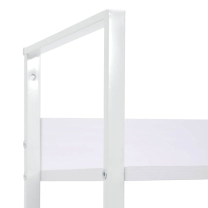 Shelf Cabinet White Engineered wood Medium Bookshelf