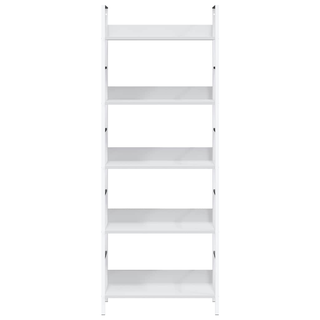 Shelf Cabinet White Engineered wood, Steel Medium Shelf Cabinet