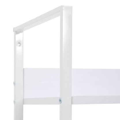 Shelf Cabinet White Engineered wood, Steel Medium Shelf Cabinet