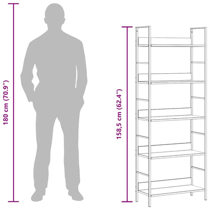 Shelf Cabinet White Engineered wood, Steel Medium Shelf Cabinet