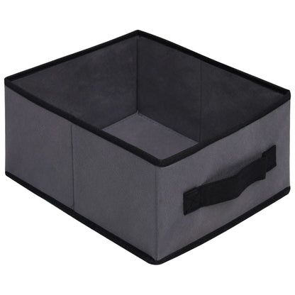 Cabinet Shelf Grey Steel and Fabric Medium Cabinet Shelf