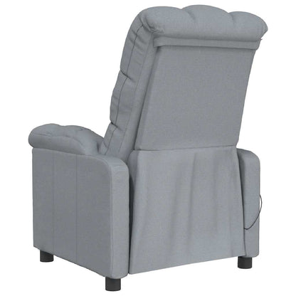 Massage Chair Light grey Fabric (100% polyester) Standard