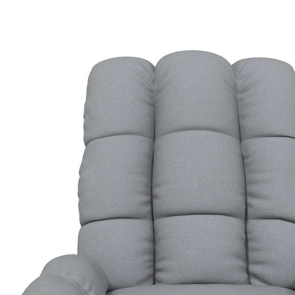 Massage Chair Light grey Fabric (100% polyester) Standard