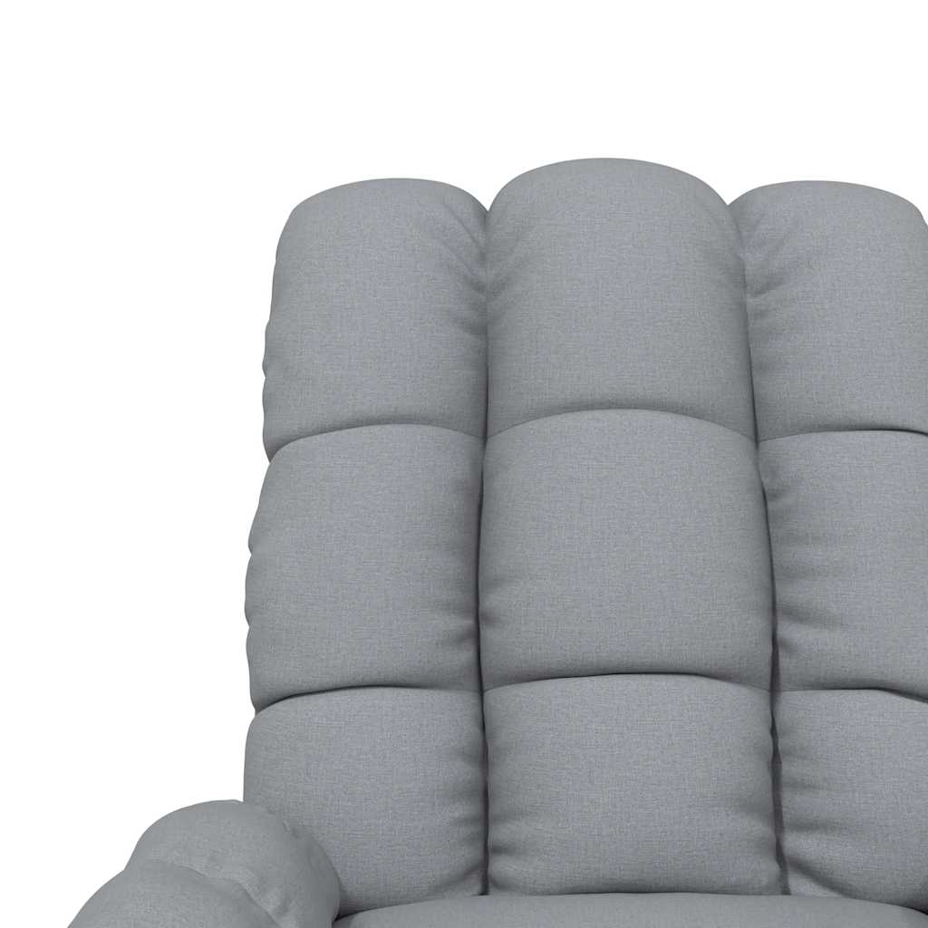 Massage Chair Light grey Fabric (100% polyester) Standard
