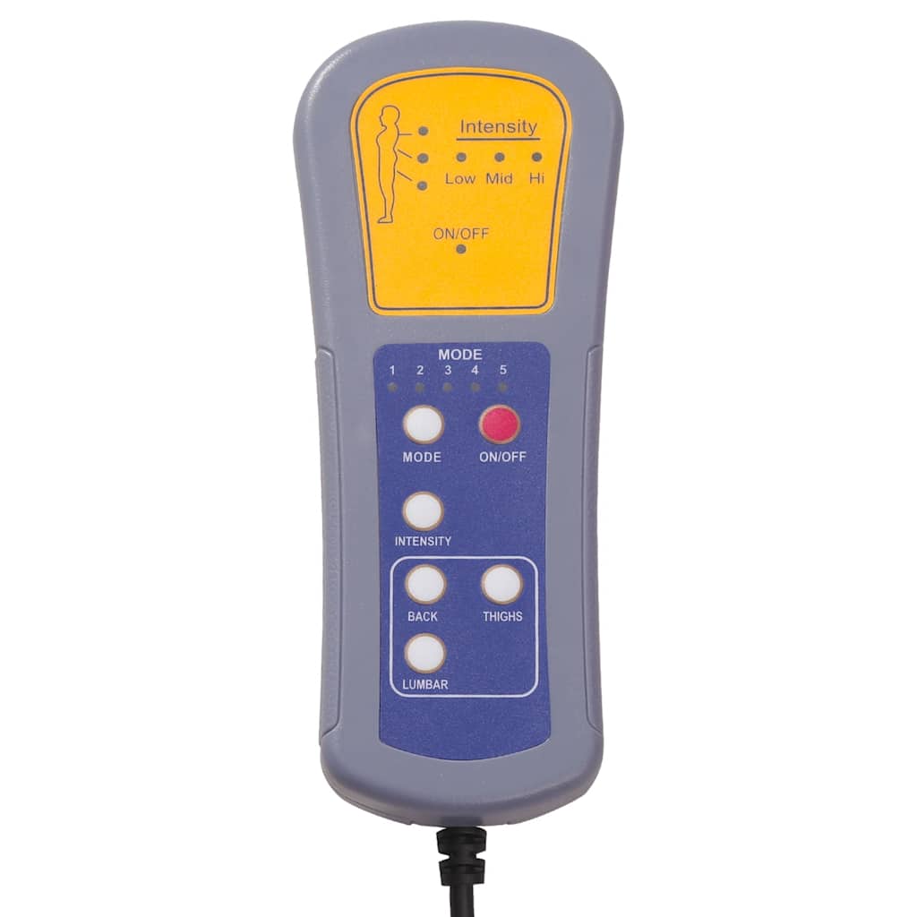 Massage Chair Light grey Fabric (100% polyester) Standard
