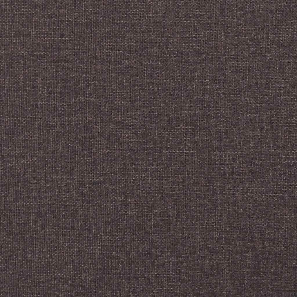 Massage Chair Dark Brown Fabric (100% polyester), plywood, iron