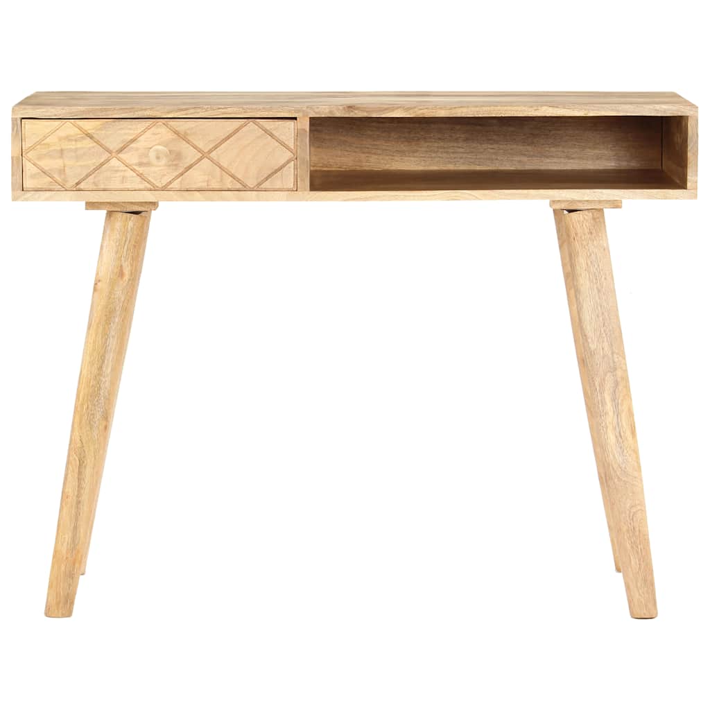 Dressing Table Natural Mango Wood Solid Mango Wood Medium