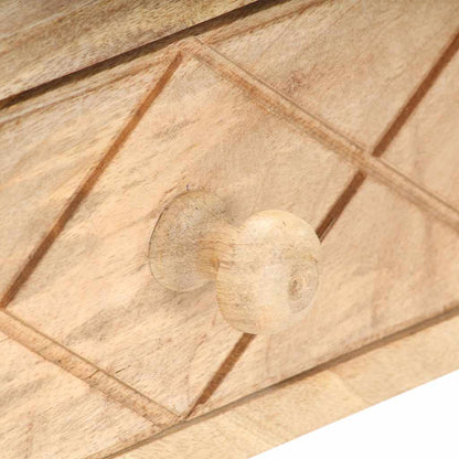 Dressing Table Natural Mango Wood Solid Mango Wood Medium