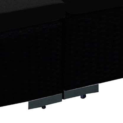 Patio Lounge Set of 12 Black