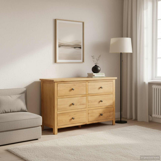 Chest of Drawer Natural Oak