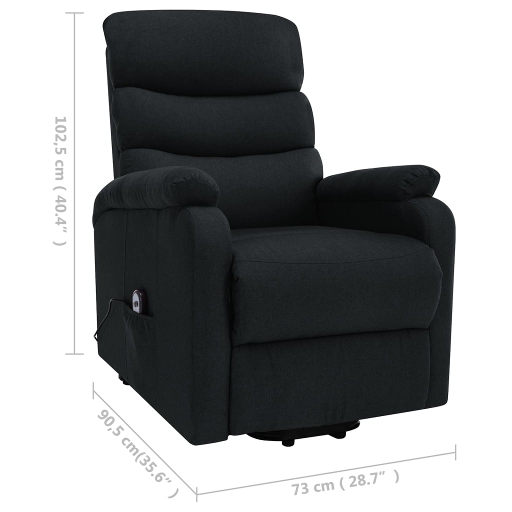 Stand Up Massage Chair Black