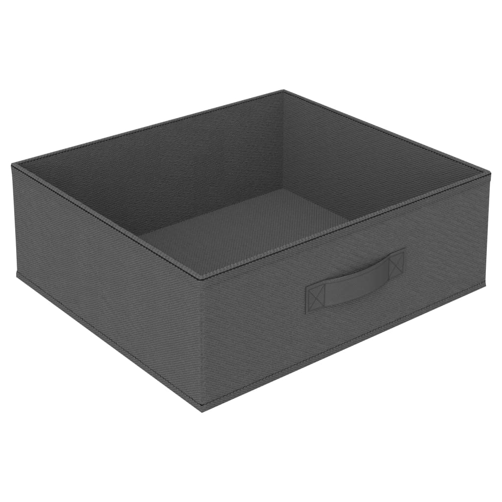 Storage Rack Steel Grey Steel, Fabric (100% Polyester) Medium