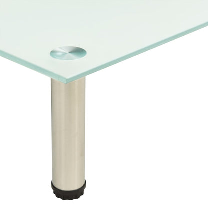 TV Stand Transparent Tempered glass, Stainless steel Medium