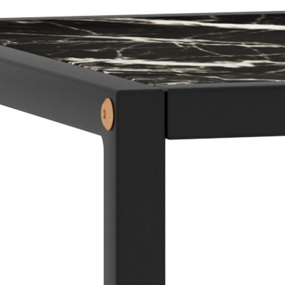 Coffee Table Black Tempered glass, powder-coated steel Medium