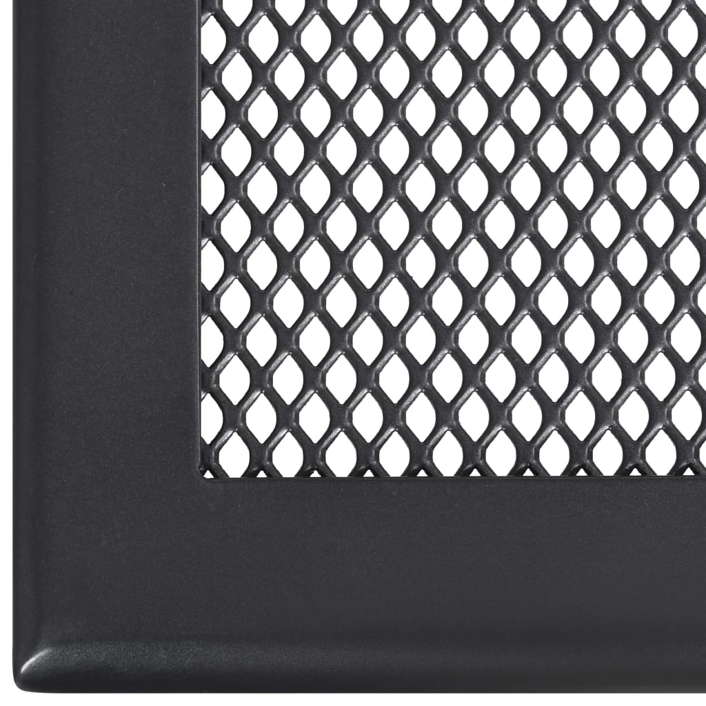Folding Table Anthracite Steel with Powder Coating
