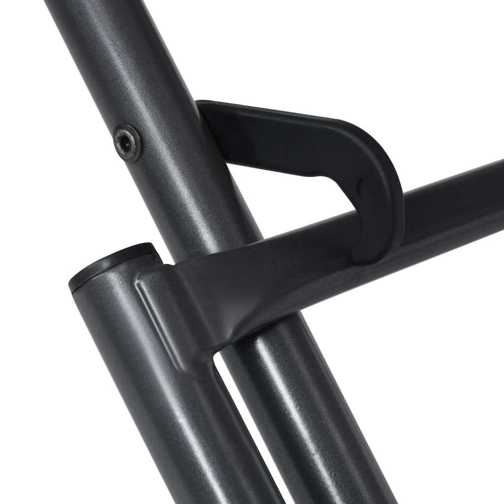 Folding Table Anthracite Steel with Powder Coating