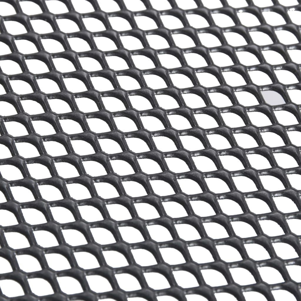 Folding Table Anthracite Steel with Powder Coating