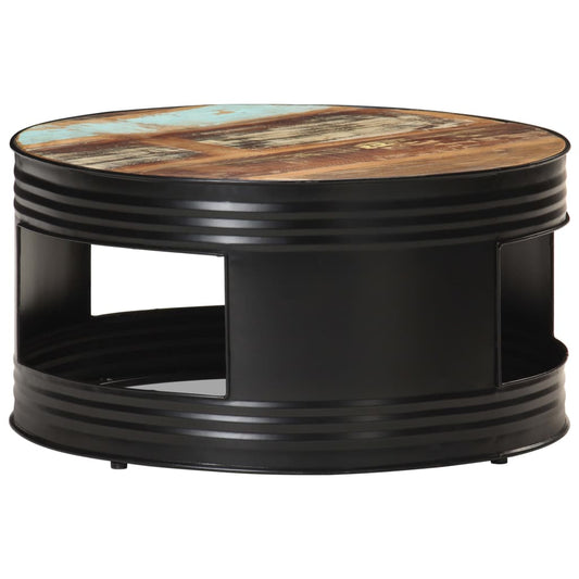 Coffee Table Multicolor Solid reclaimed wood Medium Coffee Table