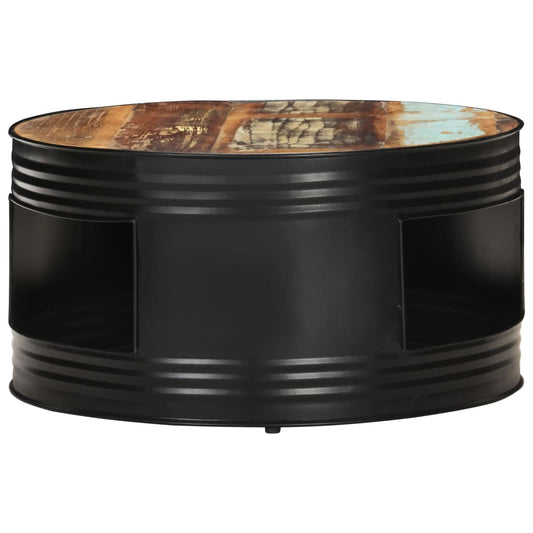 Coffee Table Multicolor Solid reclaimed wood Medium Coffee Table