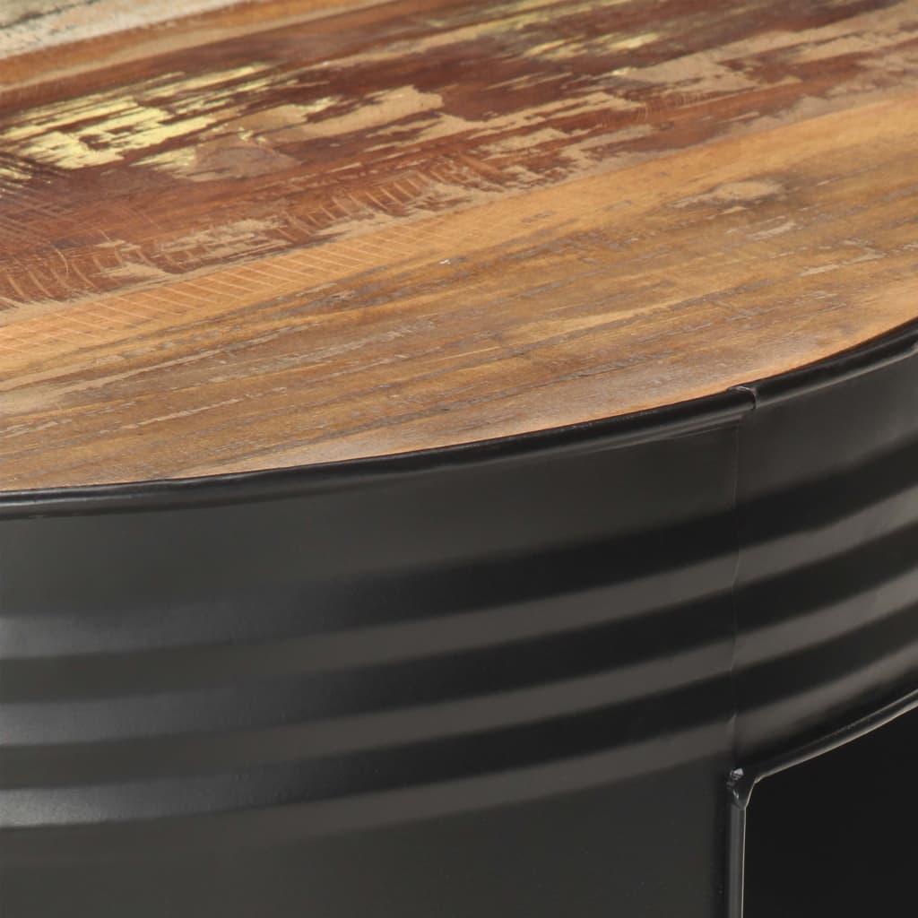 Coffee Table Multicolor Solid reclaimed wood Medium Coffee Table