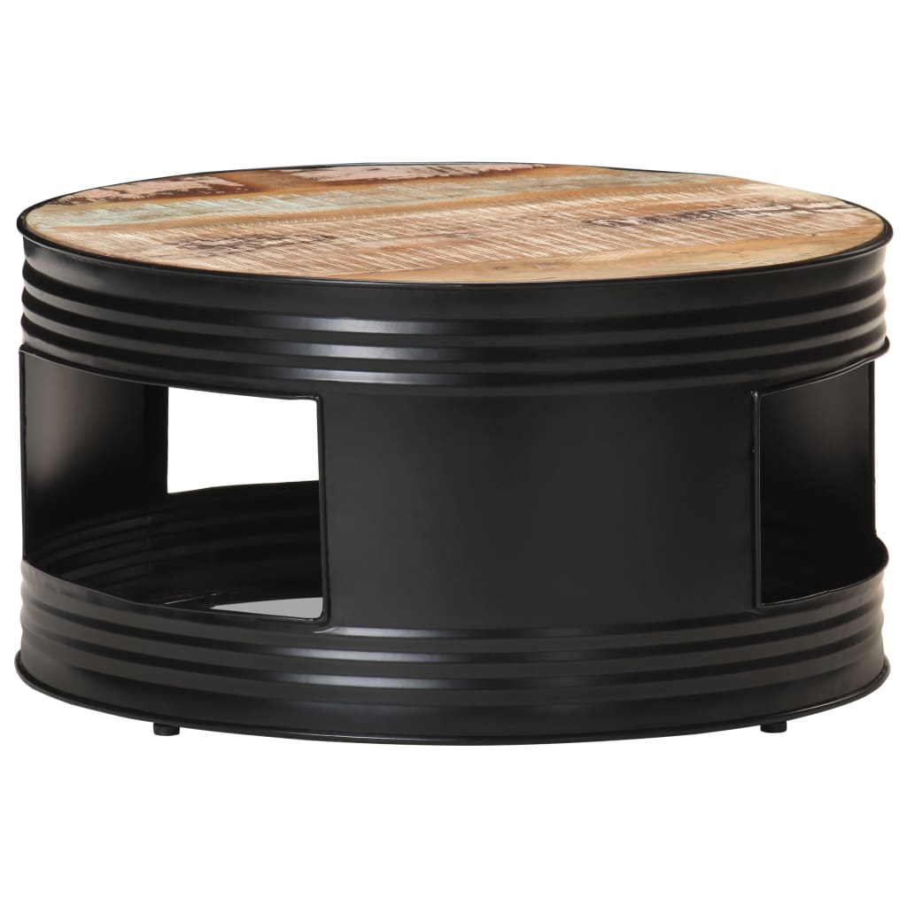 Coffee Table Multicolor Solid reclaimed wood Medium Coffee Table