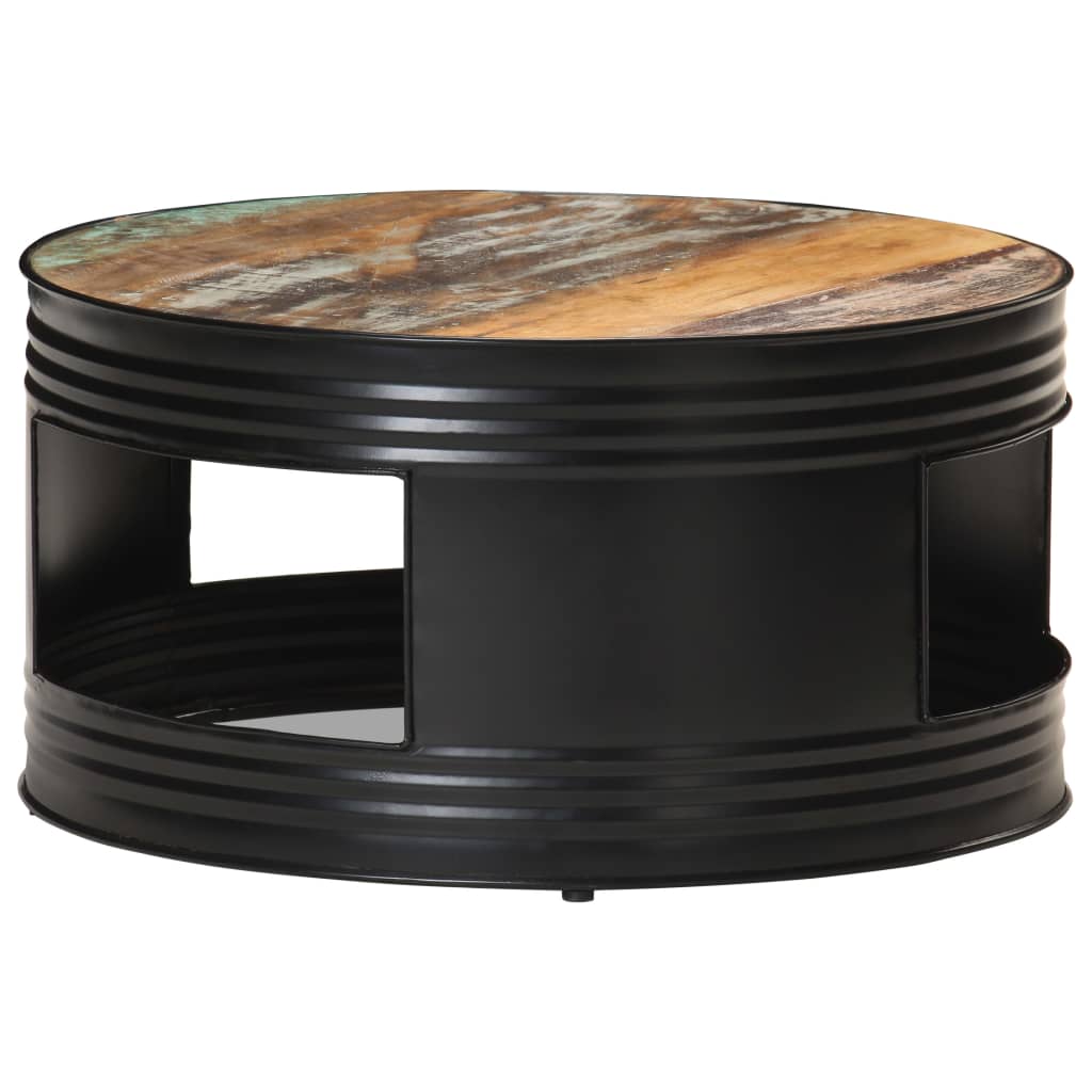 Coffee Table Multicolor Solid reclaimed wood Medium Coffee Table