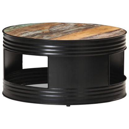 Coffee Table Multicolor Solid reclaimed wood Medium Coffee Table