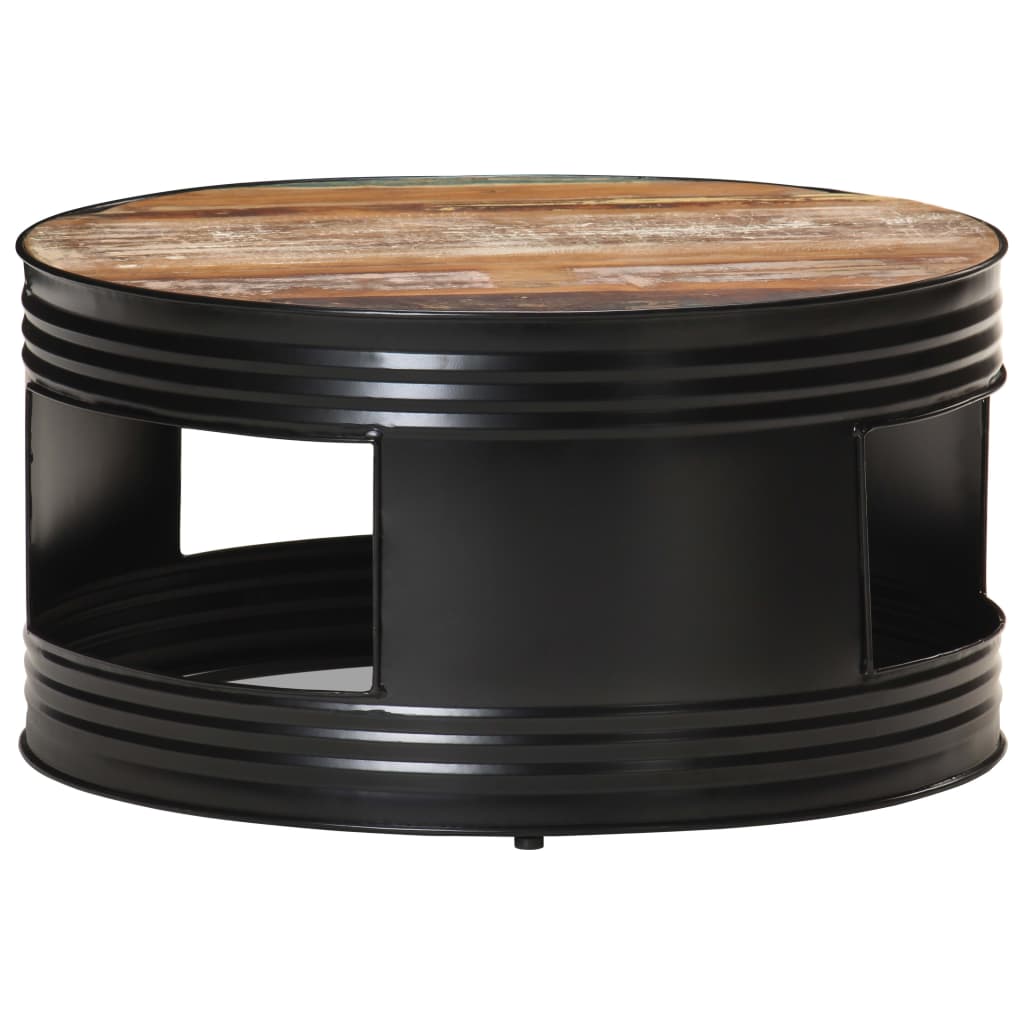 Coffee Table Multicolor Solid reclaimed wood Medium Coffee Table