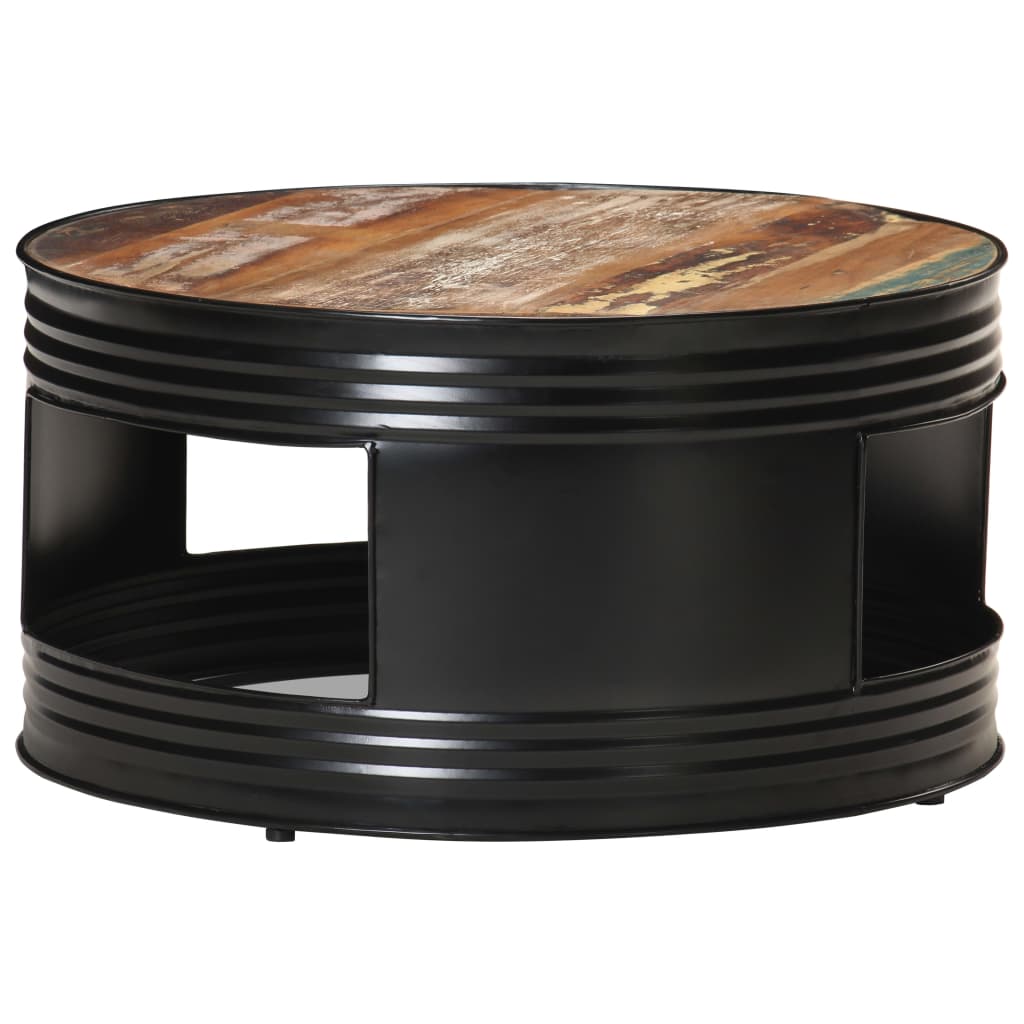 Coffee Table Multicolor Solid reclaimed wood Medium Coffee Table