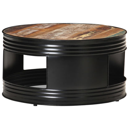 Coffee Table Multicolor Solid reclaimed wood Medium Coffee Table