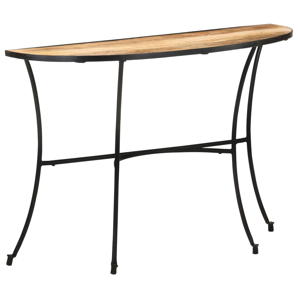 Side Table Natural Mango Wood Solid Mango Wood Medium Durable