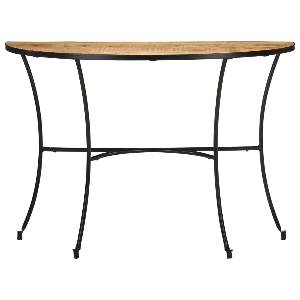 Side Table Natural Mango Wood Solid Mango Wood Medium Durable