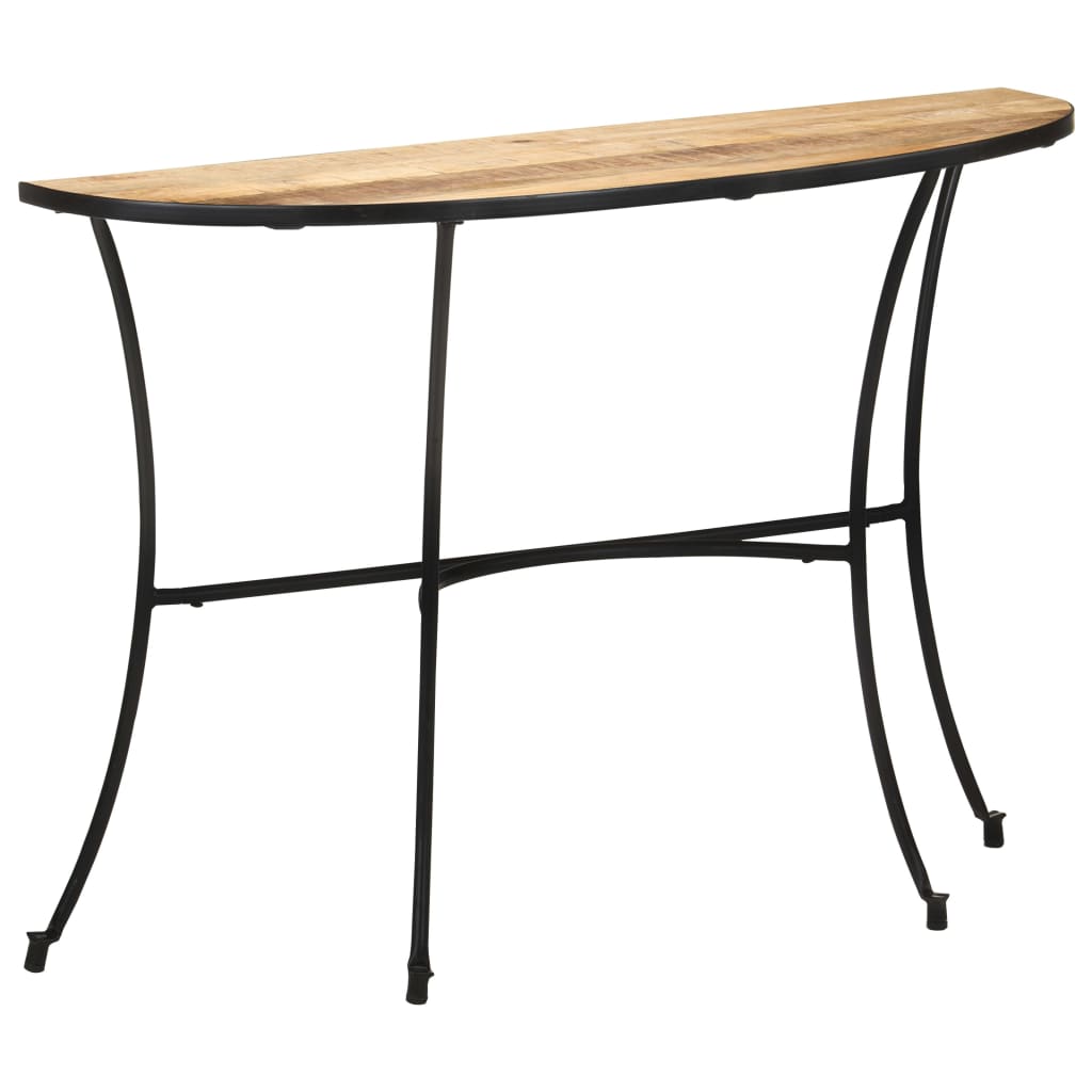 Side Table Natural Mango Wood Solid Mango Wood Medium Durable