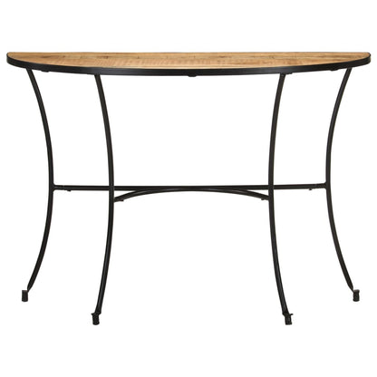 Side Table Natural Mango Wood Solid Mango Wood Medium Durable