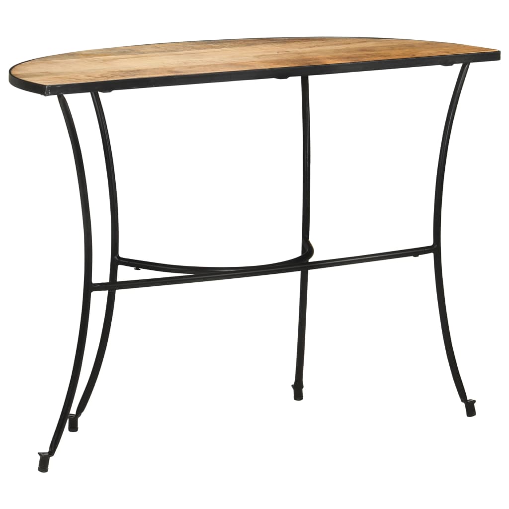 Side Table Natural Mango Wood Solid Mango Wood Medium Durable