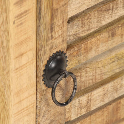 Bedside Cabinet Rough mango wood Medium Bedside Cabinet