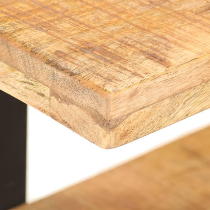 Bedside Cabinet Natural wood Rough mango wood, iron Medium