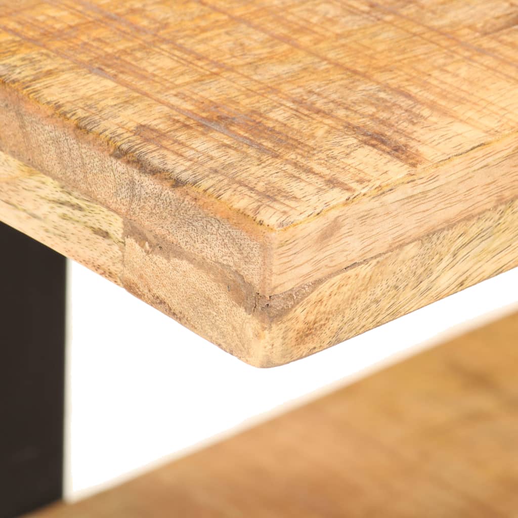 Bedside Cabinet Natural wood Rough mango wood, iron Medium