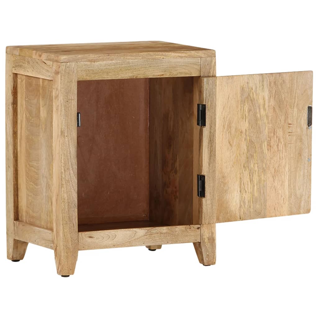 Bedside Cabinet Natural wood Solid mango wood Medium
