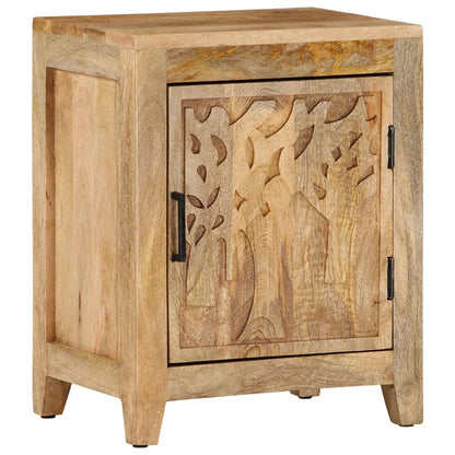 Bedside Cabinet Natural wood Solid mango wood Medium