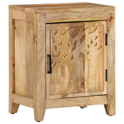 Bedside Cabinet Natural wood Solid mango wood Medium