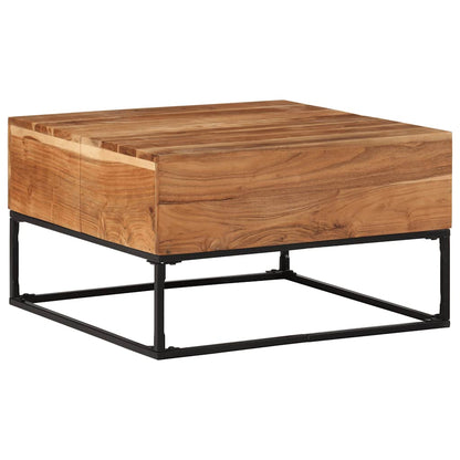 Coffee Table Brown Solid Acacia wood Medium Durable