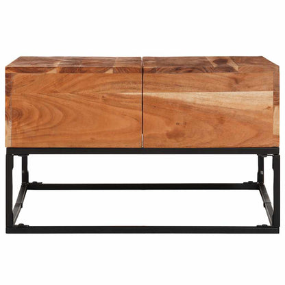 Coffee Table Brown Solid Acacia wood Medium Durable