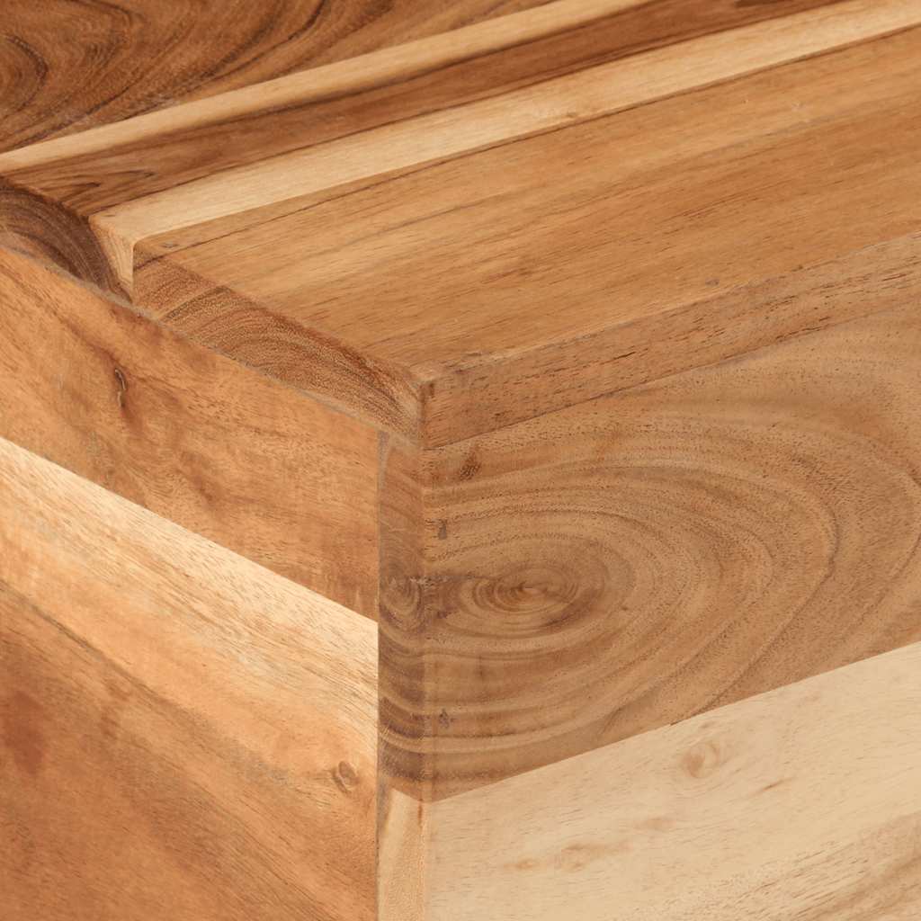 Coffee Table Brown Solid Acacia wood Medium Durable