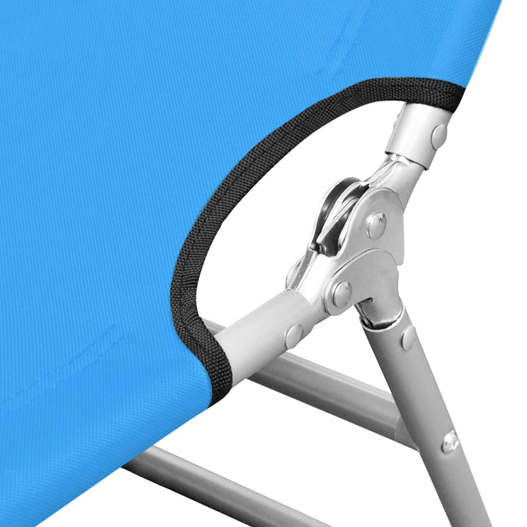 Sun Lounger Turquoise Blue