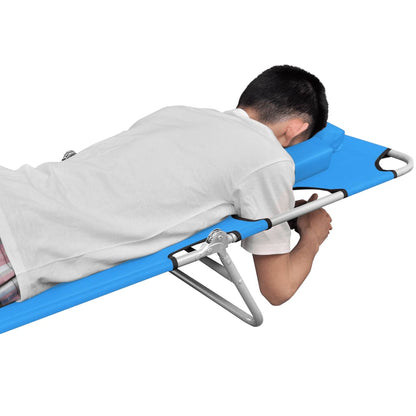 Sun Lounger Turquoise Blue