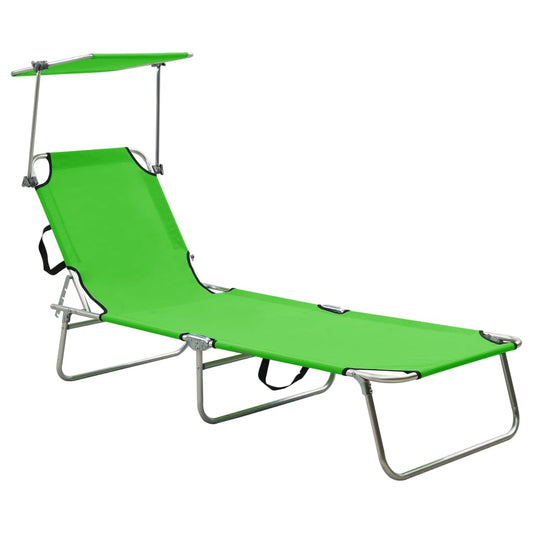 Sun Lounger Green