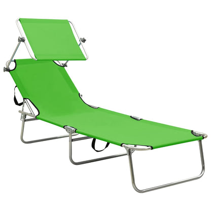 Sun Lounger Green